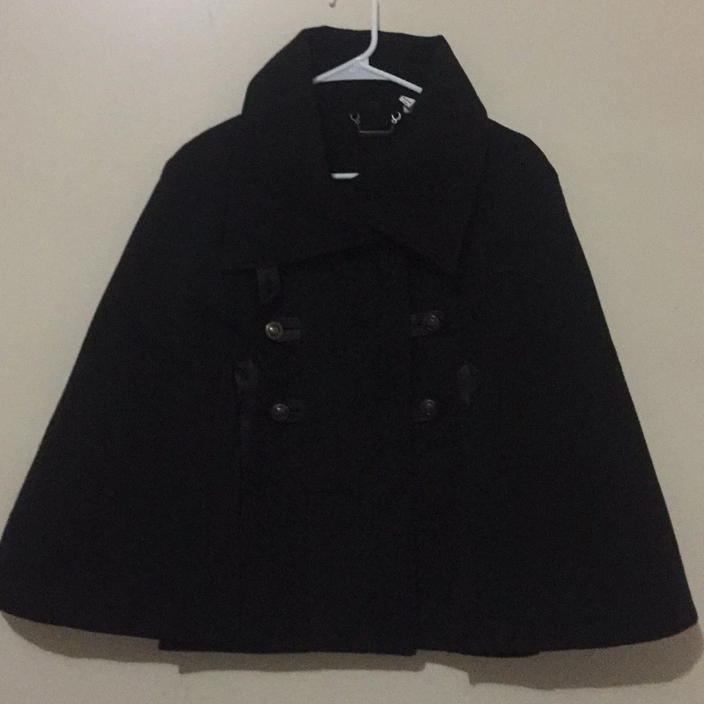 Cape sweater for winter fashion
